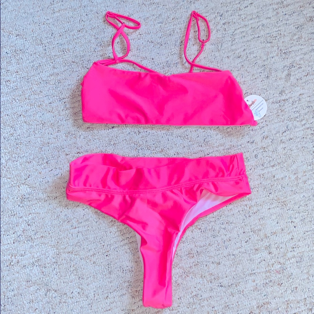 Haute swimwear- 2 piece high wasted bikini